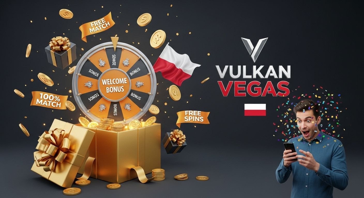 Bonus powitalny i promocje vulkan vegas logowanie